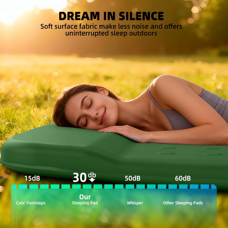 Camping Sleeping Pad — Green product details