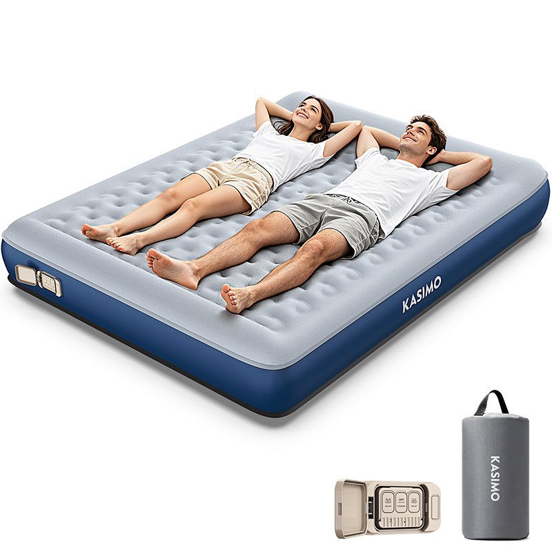 TPU Air Mattress — Queen Blue