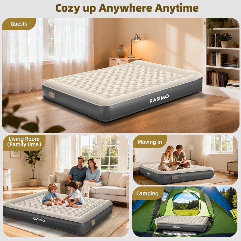 TPU Air Mattress — Queen Grey product details